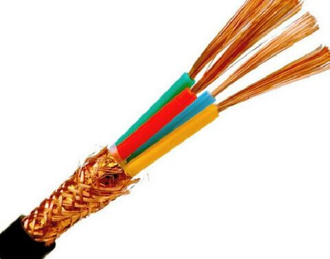 Copper Wire Braided Overall Shielded Pvc Sheathed BS5308 300/500V 10*2*1.5mm2 Instrument Cable Multipair 2 Pairs 2x2x1mm2 Instrumentation Cable