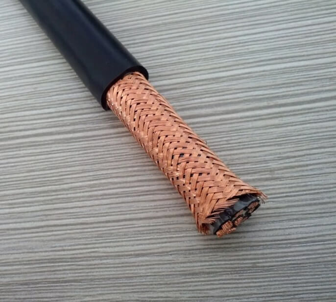 14x1.5mm2 Flame Retardant PVC Copper Wire braid Shield ZR-KVVRP 7 core 8 core flexible cvv control cable