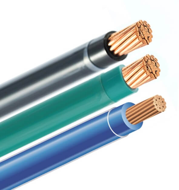 600V PVC Insulated 250MCM 300MCM 350MCM 400MCM 500MCM Copper Stranded THWN THHN Wire 150mm2 200mm2 Building Electrical Cable