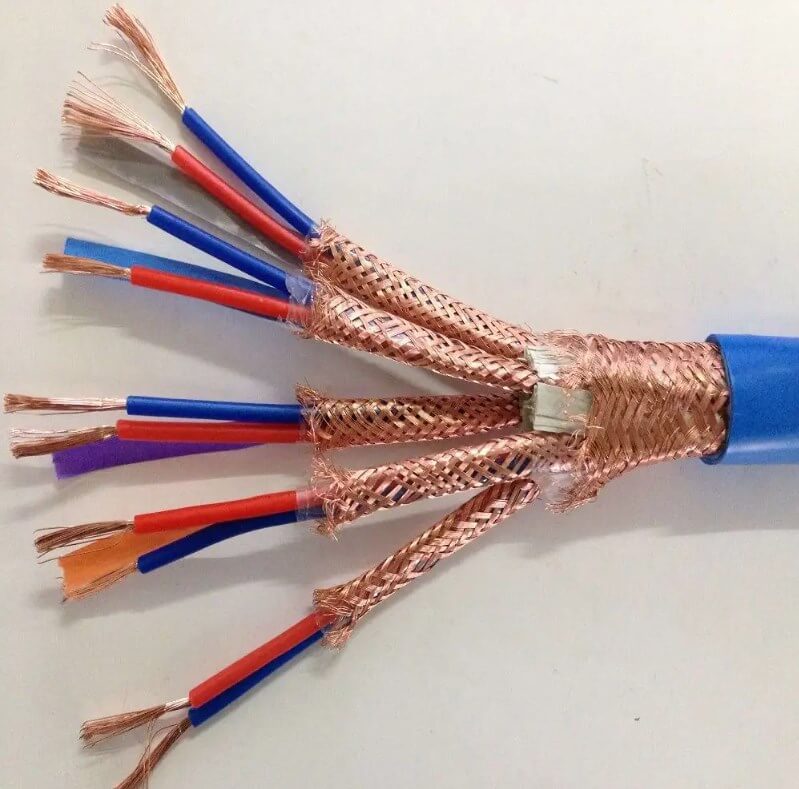 BS5308 300/500V PE-IS-OS-PVC-SWA-PVC 8 Pairs 1.5mm2 2.5mm2 Screened Multicore Pairs Instrumentation Cable price
