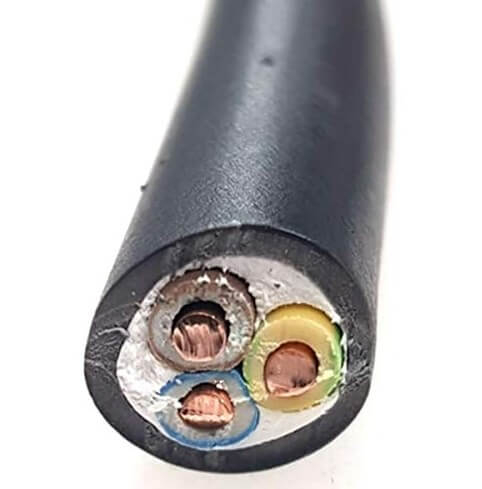 600/1000V 3 Core 4mm2 10mm2 XLPE Insulated PVC Sheathed N2XY SWA STA Armored Electrical Power Cable