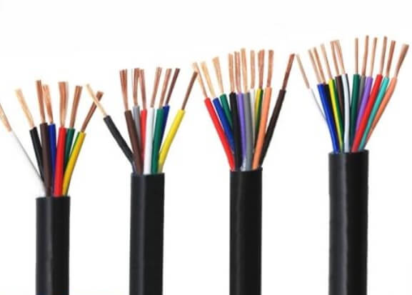 IEC60227 53 RVV High Quality Multi conductor Cores Copper PVC Sheath 12wag 14awg 16awg 18awg H05VV-F Flexible Electric Wire Cable