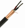 K type 2*0.35mm 2*0.5mm 2*0.65mm Fiberglass Insulation Stainless Steel Shield Extension Wire Thermocouple Compensating Cable Wire