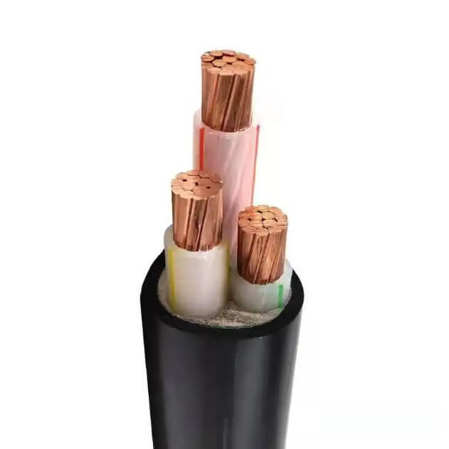 Low Voltage 70mm 50mm 95mm 35mm 25mm 10mm 6mm 2.5mm 1.5mm 4mm 3 Core Fire Resistance Flame Retardant Copper Power Cable XLPE Armoured Cable Price