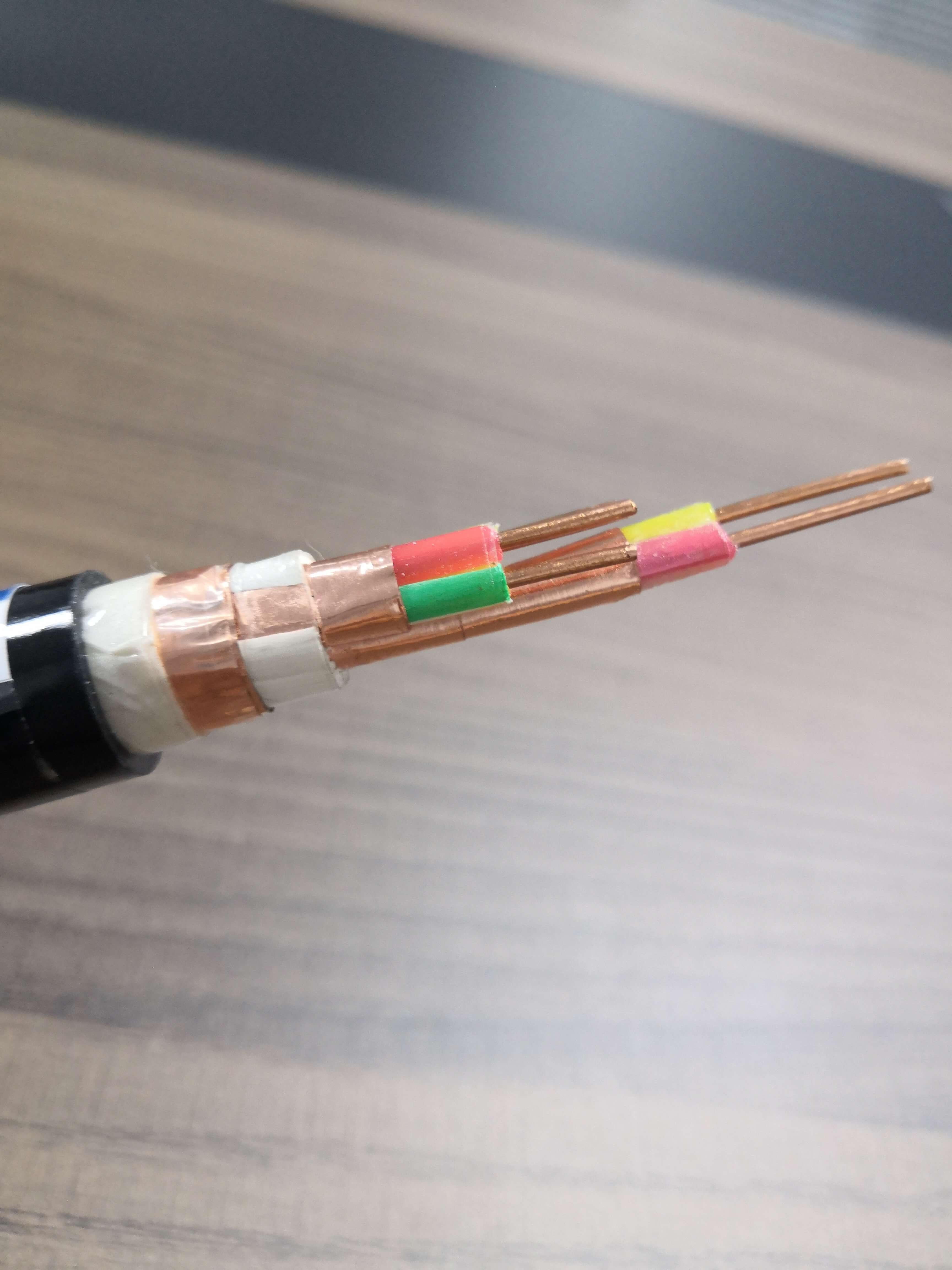 High Quality Copper Tape Double Shielding Armoured Control Cable Electronics Signal Wires Cable 16 core 1.0m2 1.5mm2 16awg KVVP2 Control Kable