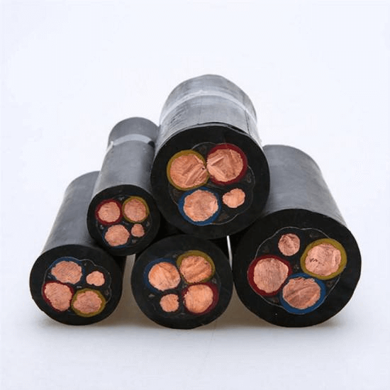 0.6/1KV 4 Core 25mm2 Copper XLPE Insulated Underground PVC Sheathed 25 sq mm SWA STA Armoured Electrical Power Cable