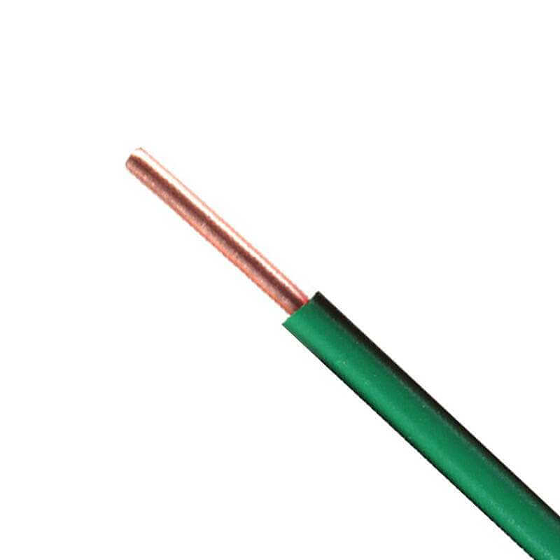 China 4 mm2 Solid Copper Conductor PVC Insulated 12 gauge Single Core House Building Earthing Cable for Fixed Wiring Wire