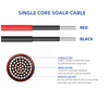 China 4mm2 Tinned Copper Conductor Single Core Solar DC Cable 4 sqmm Solar PV Cable