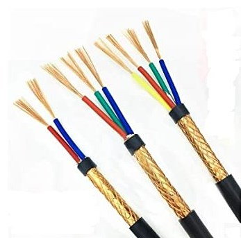 300/500v 3*1.5mm Flexible RVVP Shielded Wire 2 Core 3 Core 1.5mm 2.5mm PVC Insulated Multi-core Copper Conductor Wire Shielded Screened Flexible Wire Cable