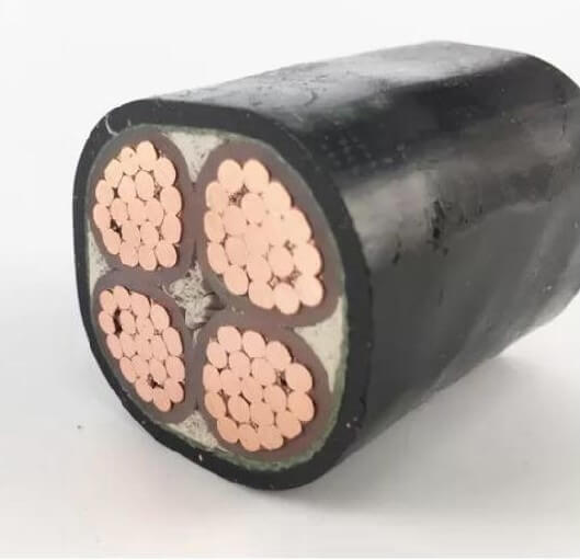 0.6/1KV 4 Core 185mm2 Copper YJV XLPE Insulated Underground PVC Sheathed 4cx185 sq mm SWA STA Armoured Power Cable