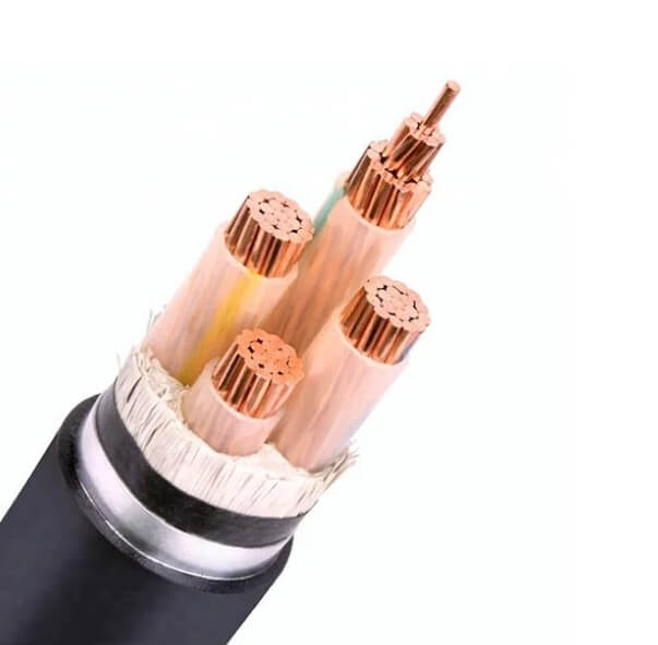 600/1000v Multicore 4 core 50mm2 35mm2 25mm2 16mm2 70mm2 PVC Sheathed Electrical NYY N2XY XLPE Power Cable Price