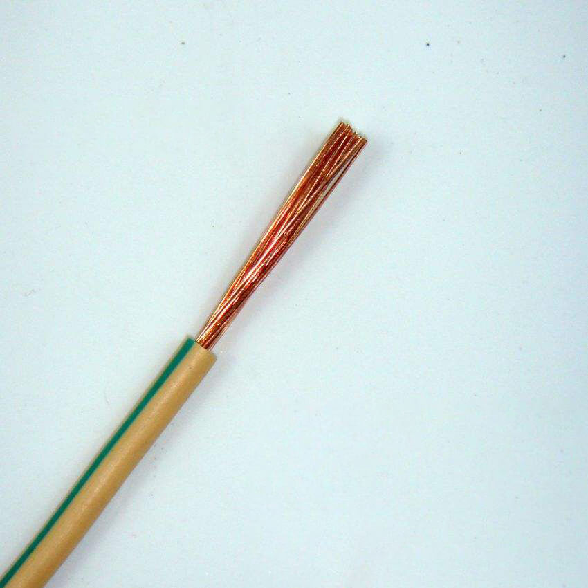 China 4 mm2 Stranded Copper PVC Insulated Electrical Wire 12 AWG Single Core House Wire Earth Cable