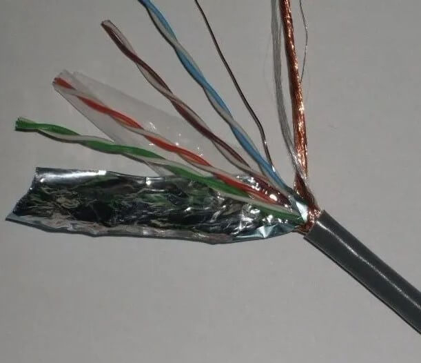 K type 2*0.35mm 2*0.5mm 2*0.65mm Fiberglass Insulation Stainless Steel Shield Extension Wire Thermocouple Compensating Cable Wire